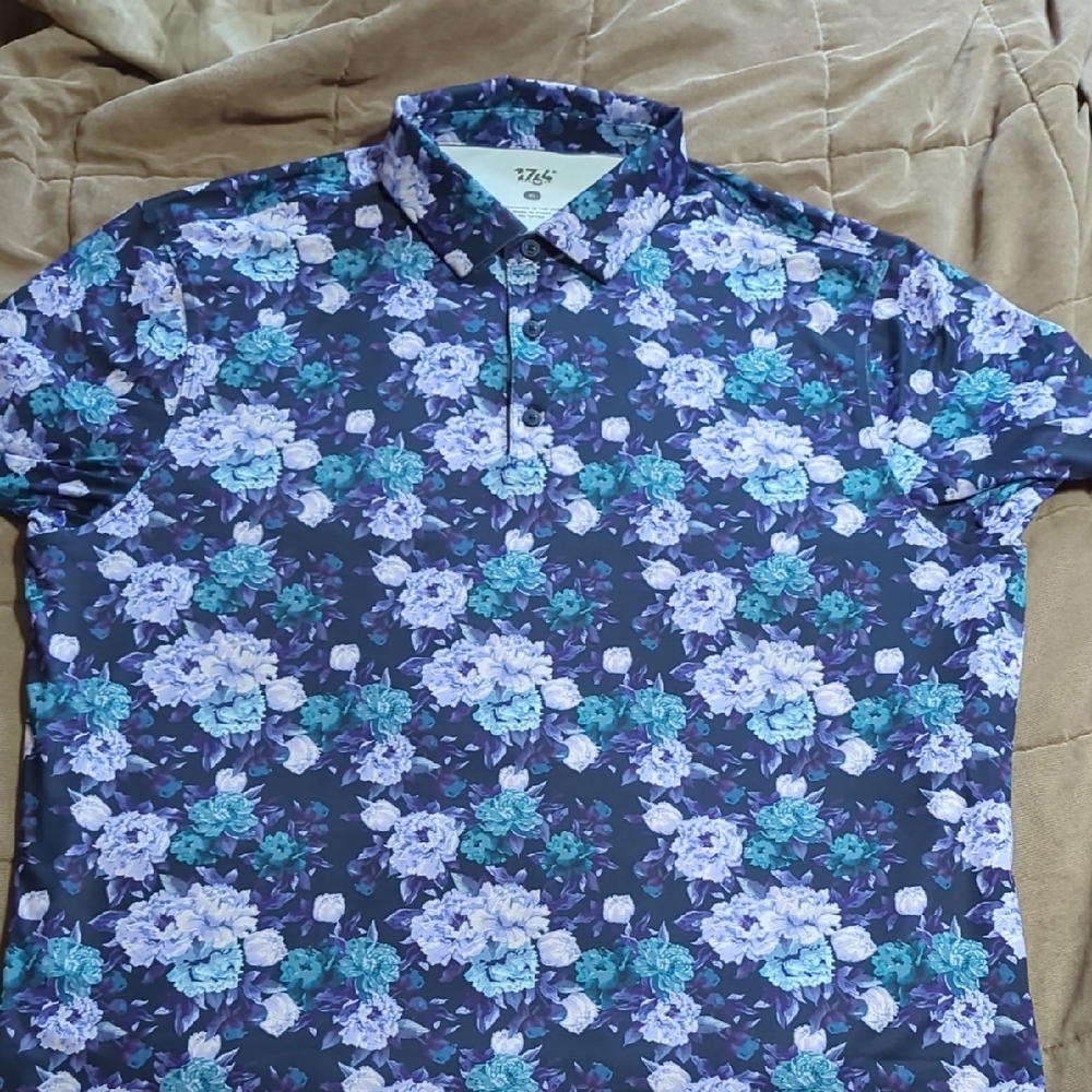 Floral Patterned Men's Shirt